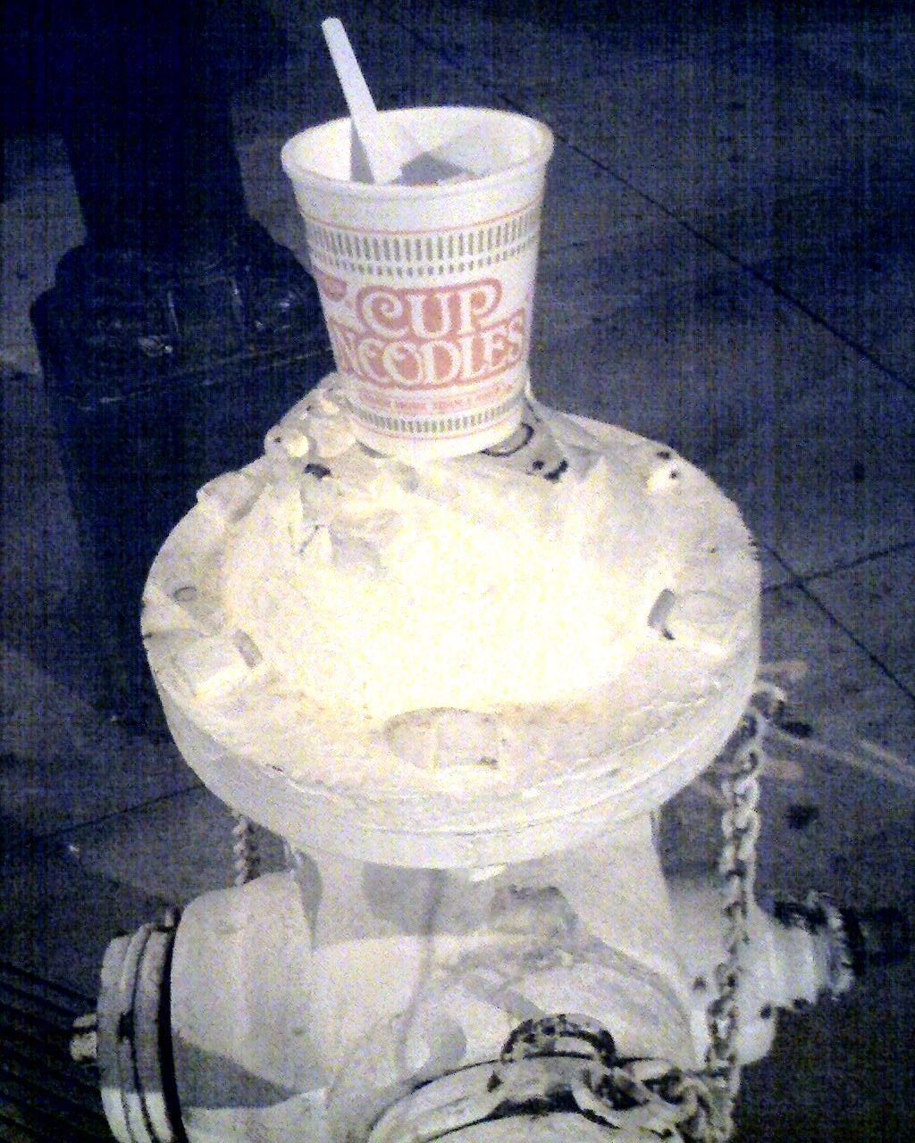 cup o noodles hydrant
