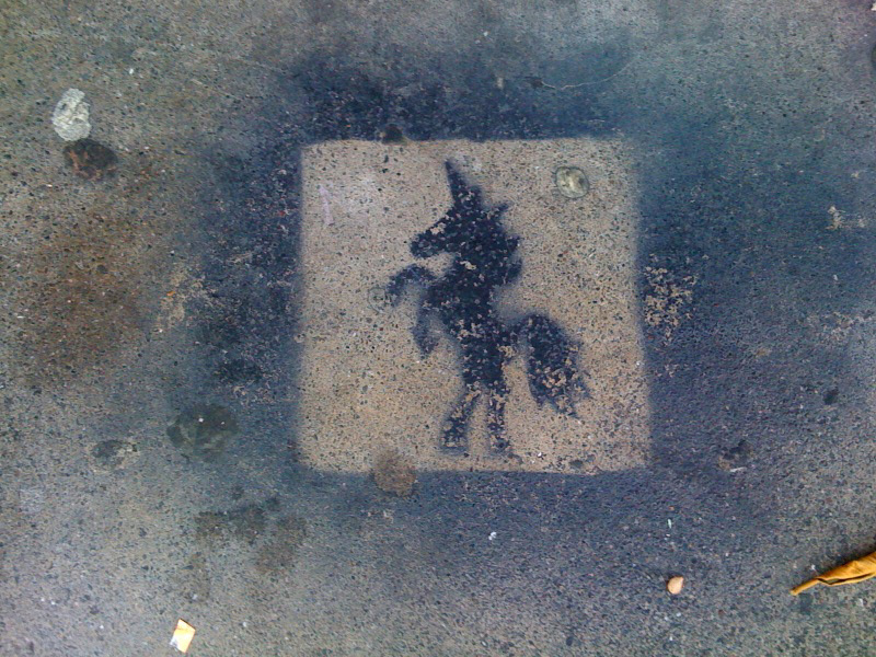 Sidewalk Unicorn