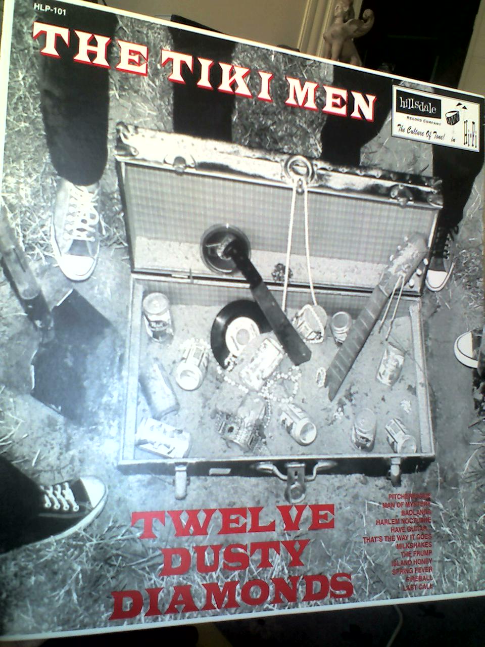 tiki men twelve dusty diamonds lp