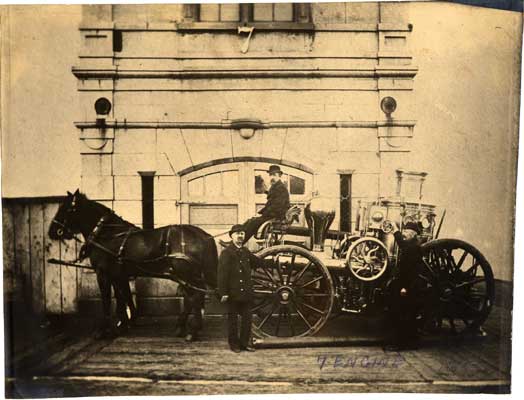 Old Engine #7 Firehouse, 1885 (Now 16th @ Albion)
