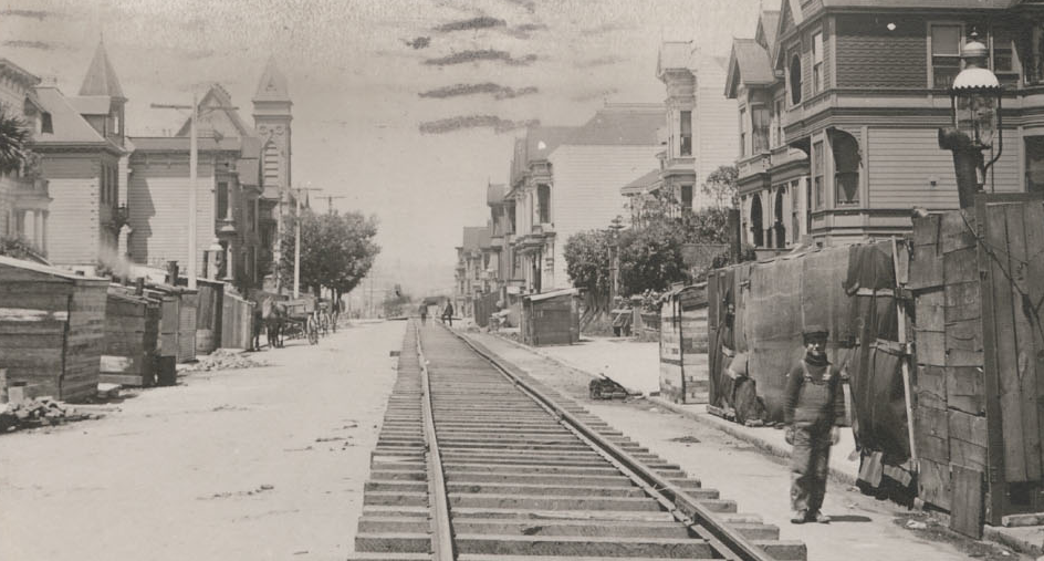 Capp St @ 21st - Still covered in garbage 100 years later, 1906.