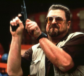 bowling with handguns