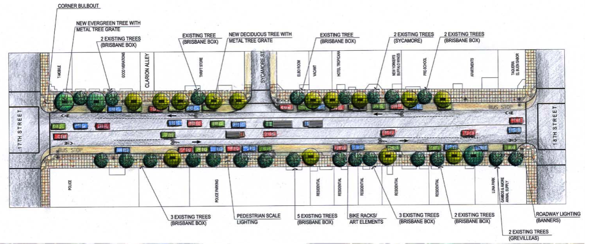 Valencia Plan 17th-18th The plan for Valencia between 17th and 18th (click to enlarge)