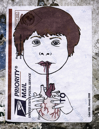 creepy_child_drinking_blood_from_a_heart