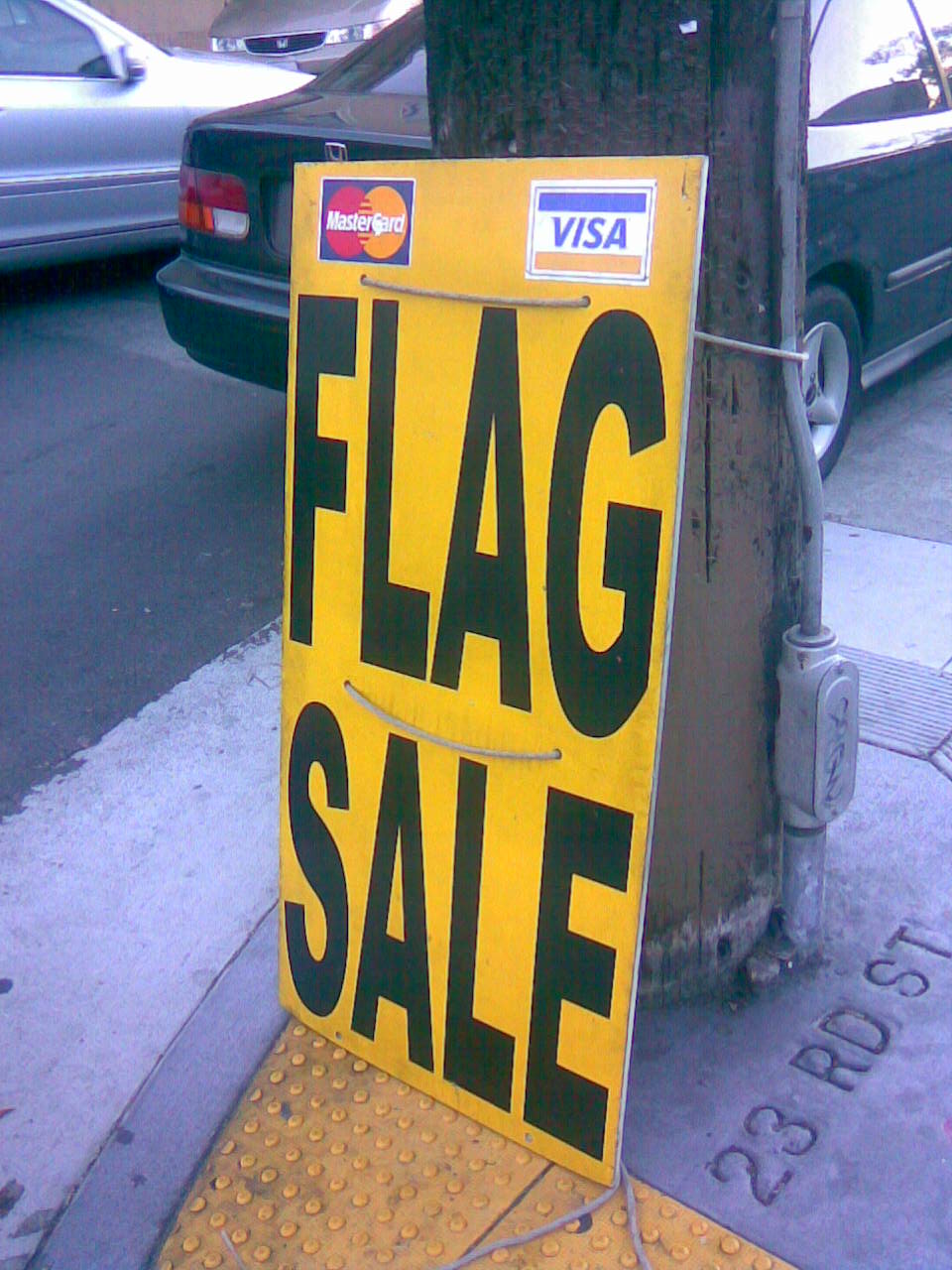Flag Sale