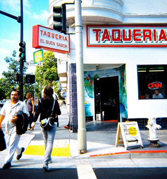 rolled tacos, taquitos, taqueria el buen sabor, food, mexican food, mission district, san francisco