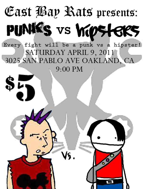 Saturday night fights: Punks vs. hipsters « Mission Mission