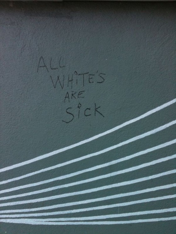 all whites are sick