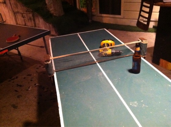 mini ping pong table