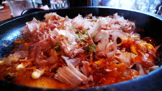 Namu Gaji, Okonomiyaki, seafood pancake, food, san francisco, mission district, restaurant