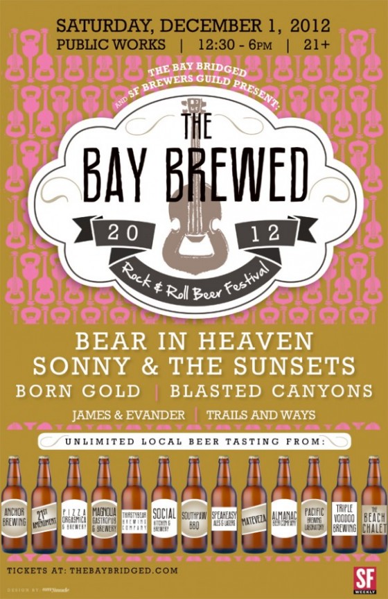 The Bay Brewed Rock and Roll Beer Festival features Bear in Heaven