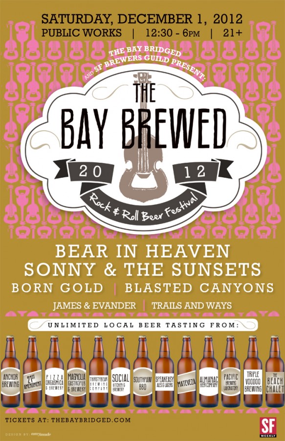 The Bay Brewed Rock and Roll Beer Festival features Bear in Heaven