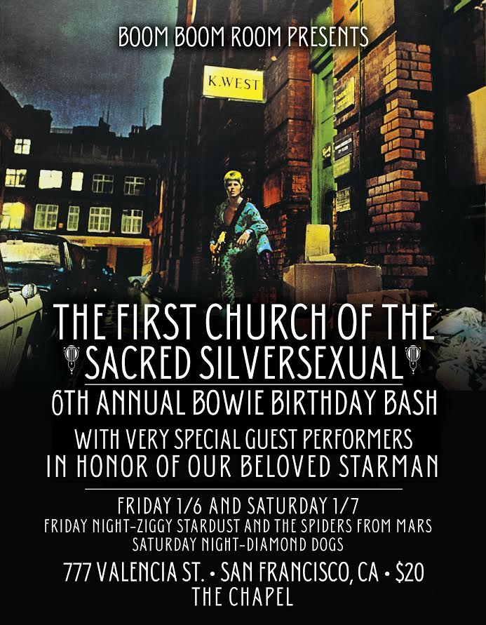 Bowie Birthday Bash! « Mission Mission